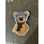 sticker thêu là ủi gấu đội mũ quấn khăn mùa đông siêu đẹp