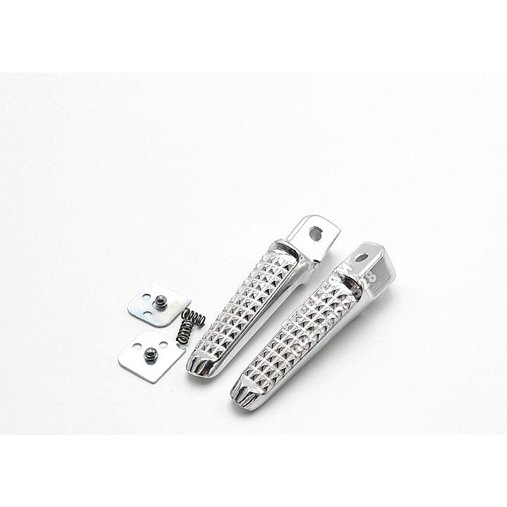 gác để chân xe wave, sirius, exciter, future.. gác chân bằng nhôm đặc cnc giá bán 1 cặp