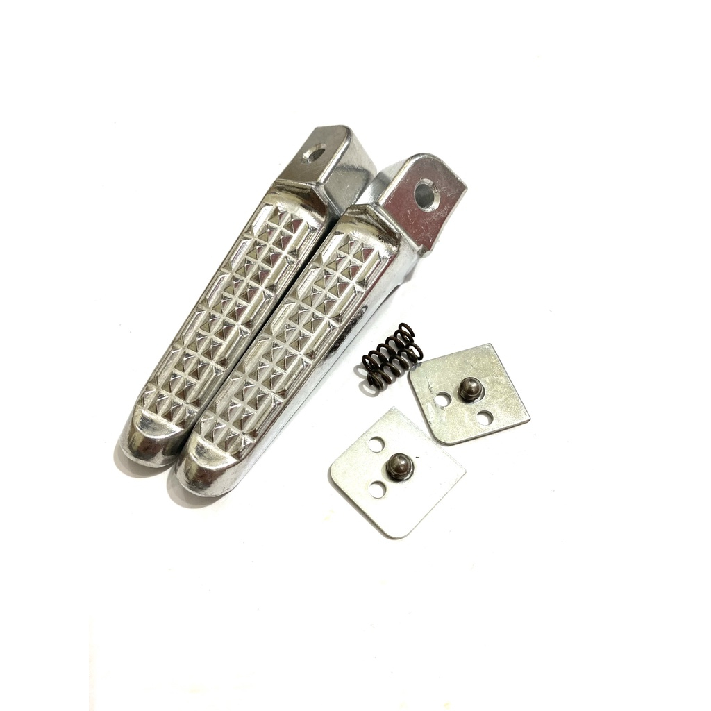 gác để chân xe wave, sirius, exciter, future.. gác chân bằng nhôm đặc cnc giá bán 1 cặp