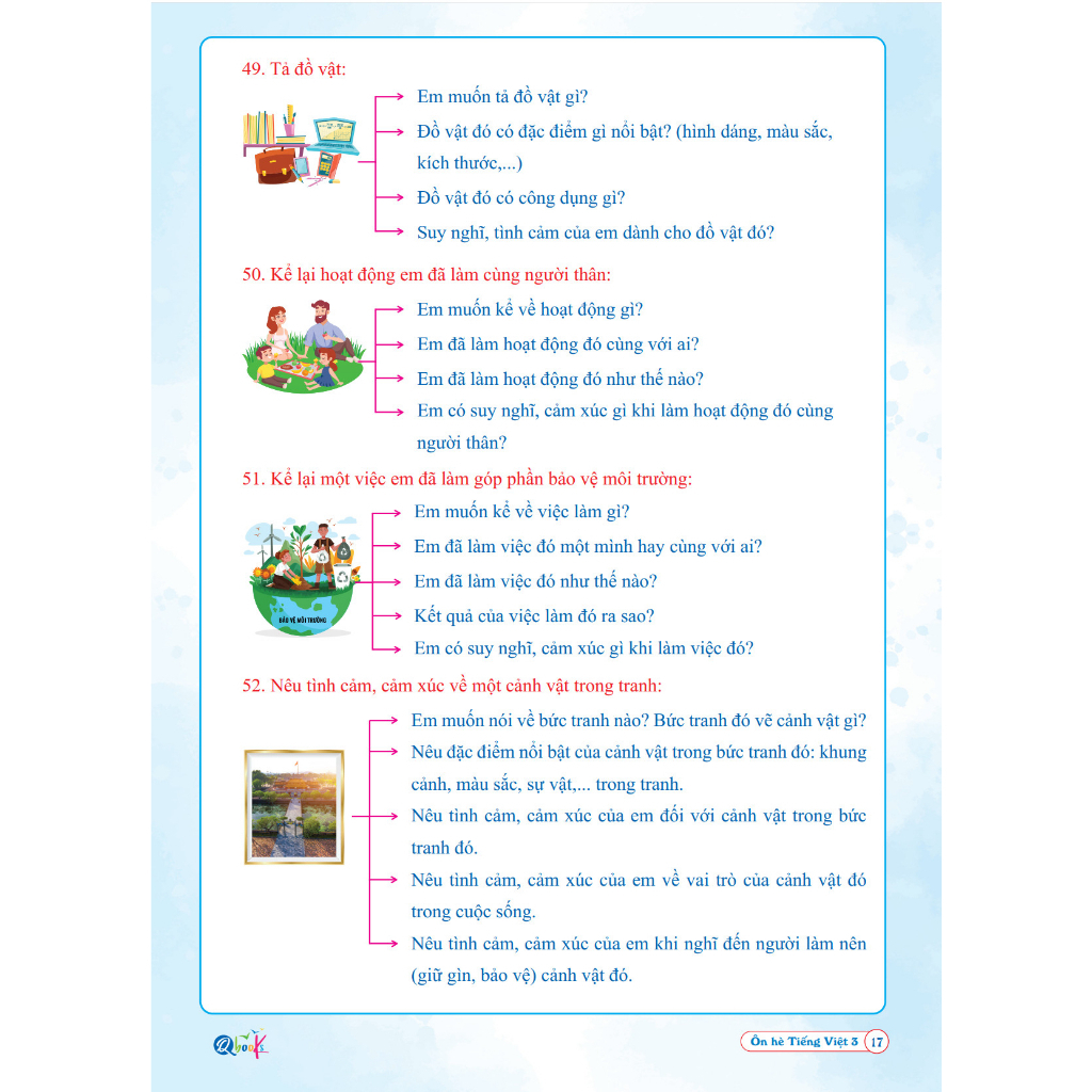 Ảnh Sách - Combo Ôn Hè Toán và Tiếng Việt 3 - Chương Trình Mới - Dành cho học sinh lớp 3 lên 4 (2 cuốn) 4