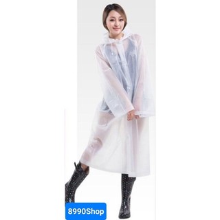 Áo Mưa Dây Kéo Kiểu Măng Tô Vải Dù Cao Cấp