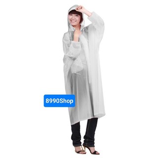 Áo Mưa Dây Kéo Kiểu Măng Tô Vải Dù Cao Cấp