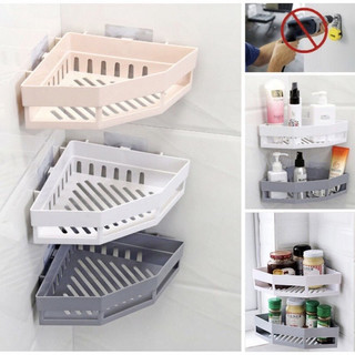 kệ nhà tắm  dán tường việt nhật,kệ góc tam giác treo tường