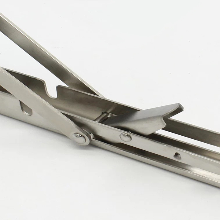 Bộ 2 Bản Lề Gấp , Bộ 2 Gía Đỡ Inox - Bảo Hành 12 Tháng .