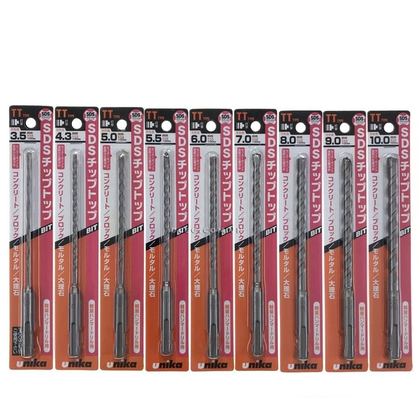 Ảnh Mũi khoan bê tông Chuôi SDS-Plus Unika TT 2