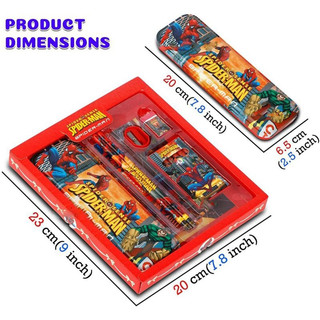 Bộ Dụng Cụ Học Tập Ô Tô 7 Món, Hộp Đựng Dụng Cụ Học Tập, Quà Tặng Độc Đáo Cho Bé Mẫu Giáo, Tiểu Học Cho Bé