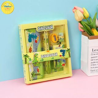 Bộ Dụng Cụ Học Tập Ô Tô 7 Món, Hộp Đựng Dụng Cụ Học Tập, Quà Tặng Độc Đáo Cho Bé Mẫu Giáo, Tiểu Học Cho Bé