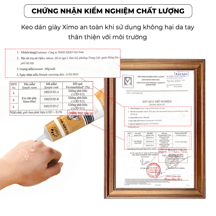 Ảnh Keo Dán Giày Nhiệt Siêu Dính Cao Cấp, Chống Nước Tốt Super Glue XIMO 2