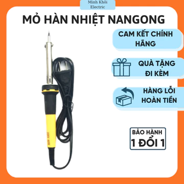 Mỏ hàn nhiệt Nangong,mỏ hàn thiếc,tay hàn nhiệt 60W/100W, mỏ hàn chì,máy hàn,bút hàn thiếc,bút hàn điện,mỏ hàn,mỏ hàn nh