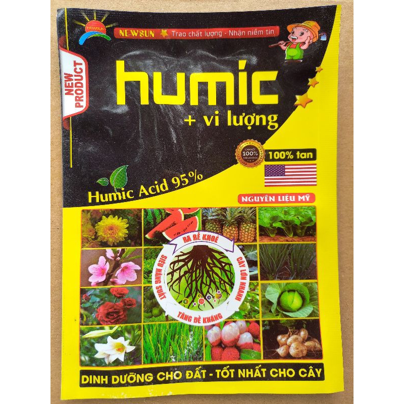 HUMIC VI LƯỢNG NGUYÊN LIỆU MỸ GÓI 100G RA RỄ CỰC MẠNH | Shopee Việt Nam