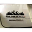 Subaru Forest Mountain Peak Camper ngọn núi. Trang trí ô tô.