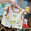Bộ ba lỗ cho trẻ em coton sợi tre bền, mỏng, nhẹ có co giãn cho bé từ 6 - 16kg, vải thoáng mát tốt