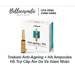 Toskani Anti-Ageing + HA Ampoules Hỗ Trợ Cấp Ẩm Da Và Giảm Nhăn Ampoule