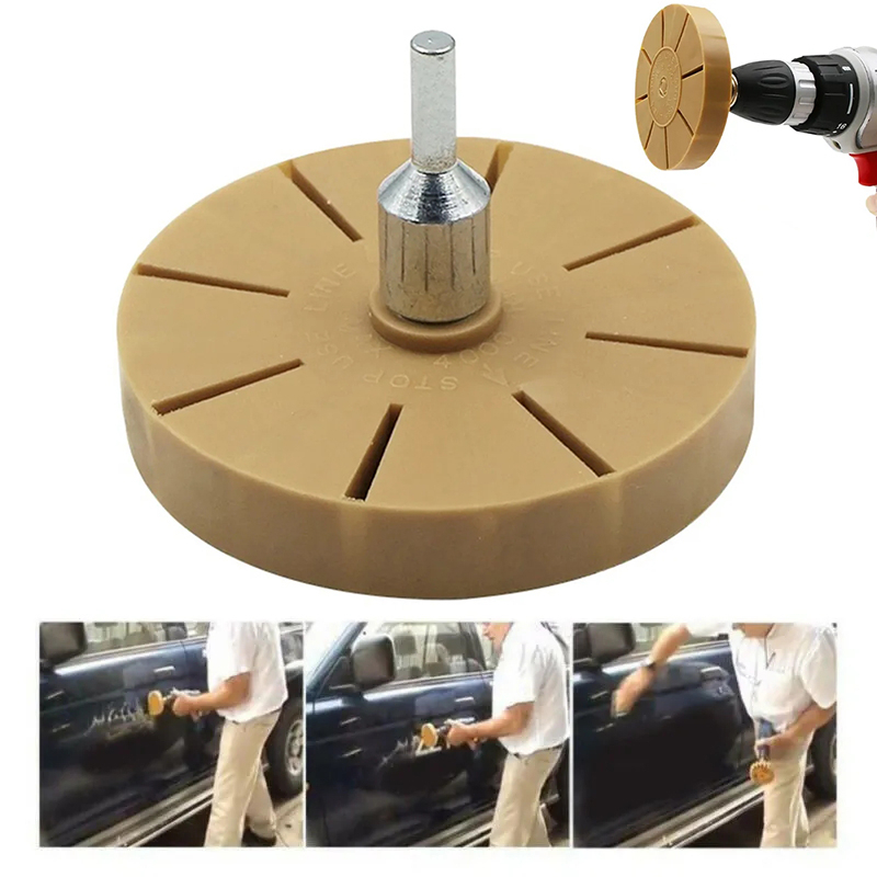 Đầu tẩy keo, tẩy băng dính gắn máy khoan