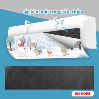 Tấm chắn gió điều hoà, tấm chuyển đổi hướng gió điều hoà, máy lạnh bảo vệ sức khoẻ gia đình.
