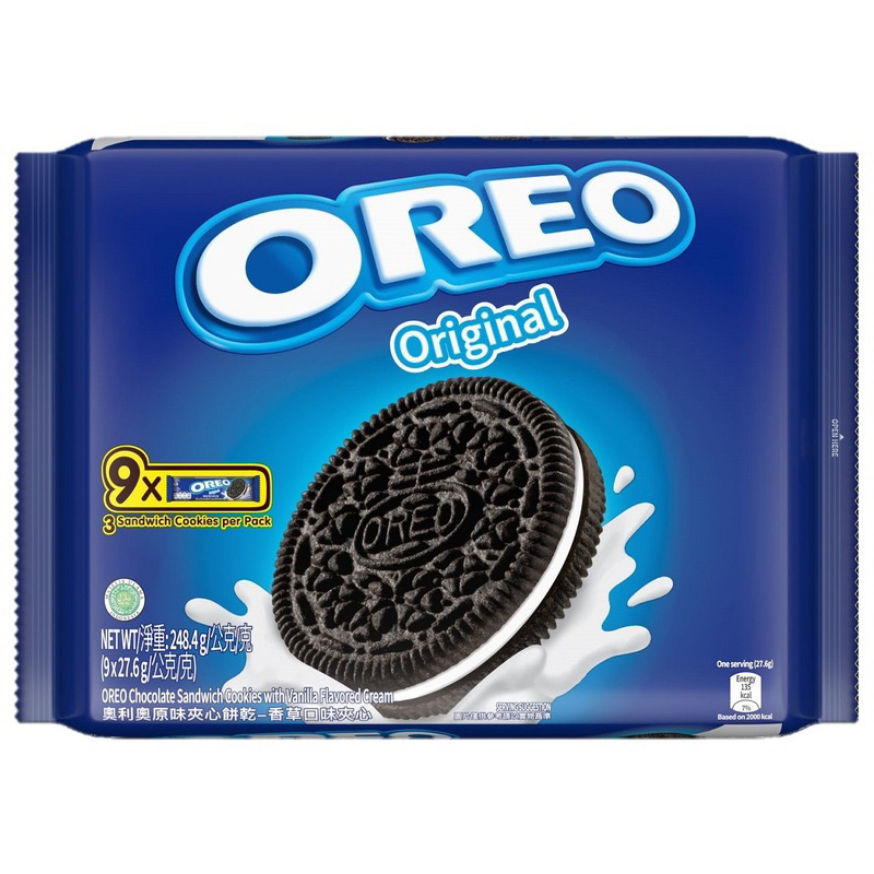 BÁNH QUY SOCOLA OREO VỊ VANI 248,4G (9 GÓI) | Shopee Việt Nam