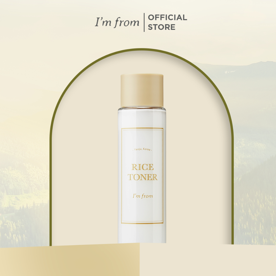 Ảnh I'm from nước hoa hồng Rice Toner 30ml 2