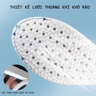 Lót giày caosu êm chân, thoáng khí nam nữ cao cấp Cope88