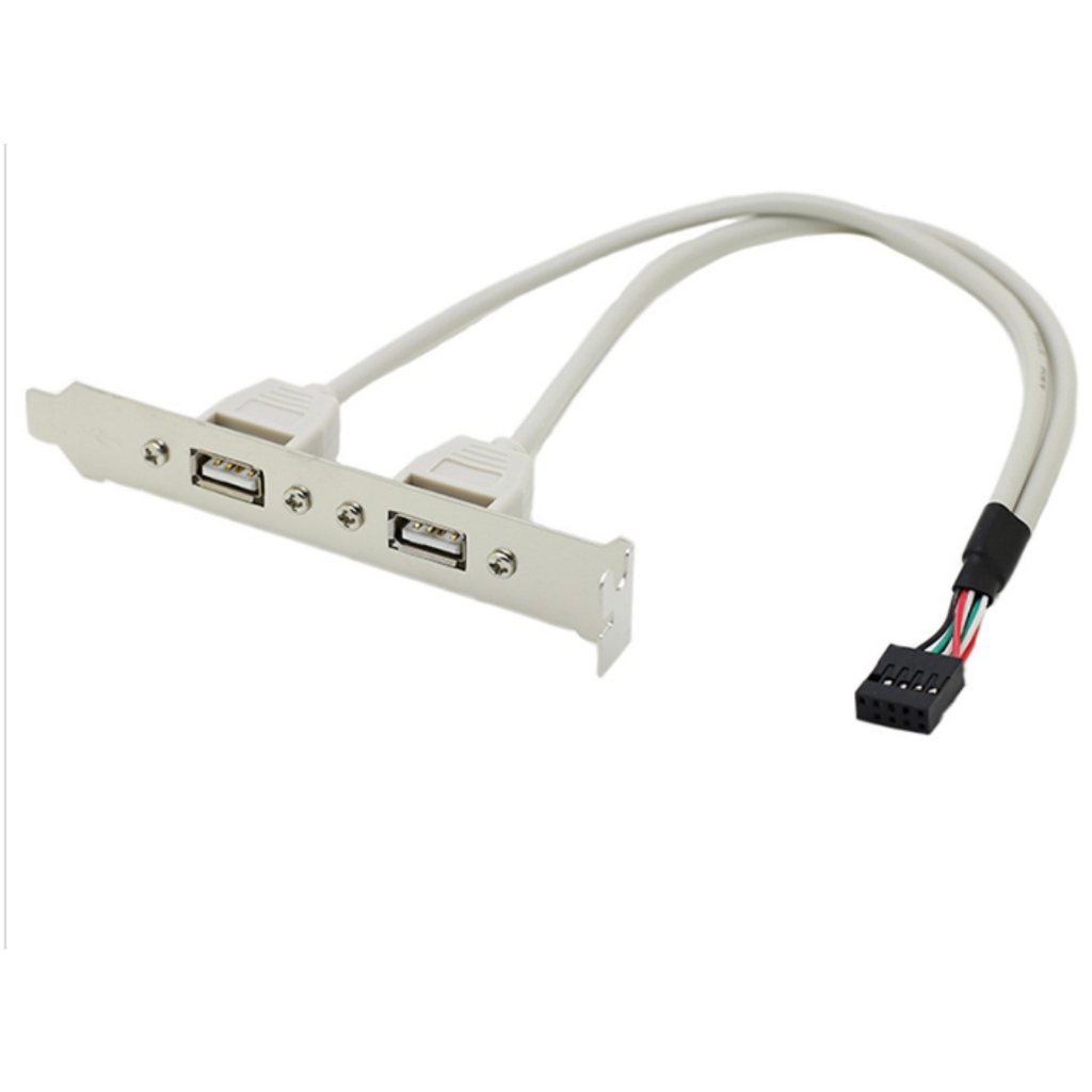 Cáp chuyển đổi USB 9 Pin mainboard ra 2 USB LOẠI XỊN | Shopee Việt Nam