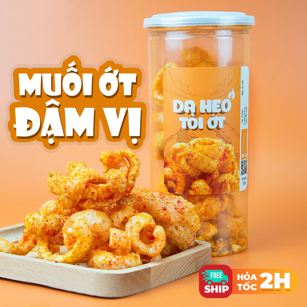 Da Heo Cháy Tỏi ớt 250g đồ ăn Vặt Vừa Ngon Vừa Rẻ Shopee Việt Nam 7908