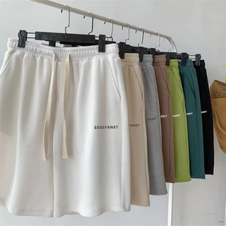 [RẺ VÔ ĐỊCH] Quần Short kemstore Nam Nữ in ESSEFANST Unisex Chất Cotton Tổ Ong - Quần Đùi Unisex