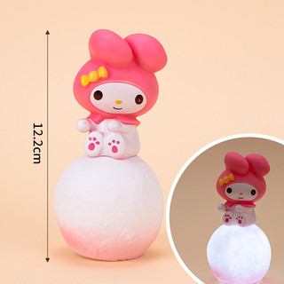 ( TẶNG SET 10 KHẨU TRANG) Đèn ngủ mini để bàn thỏ hồng - Decor đèn trang trí phòng ngủ - Quà tặng đáng yêu
