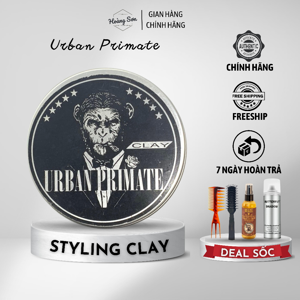 [CHÍNH HÃNG] Sáp vuốt tóc Urban Primate Styling Clay 90gr Urban