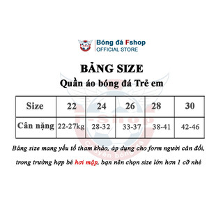 Bộ quần áo bóng đá Manchester United trẻ em - Đồ đá banh cho trẻ SIEU HOT
