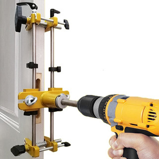 Bộ Khoan Khóa Cửa - Khoan Gỗ - Tặng 3 Mũi Khoan - Bảo Hành 12 Tháng .