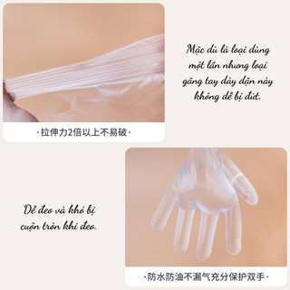 Găng Tay Nilon Trong Suốt Dùng 1 Lần, Găng Tay Dùng Nhà Bếp Nấu Ăn Siêu Dày Siêu Dai Đa Năng 88386 mienphivanchuyen199k