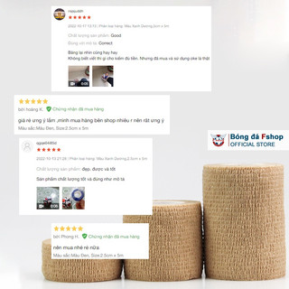Băng keo thể thao tự dính- Băng quấn cổ chân, cuốn cổ tay, ngón tay chơi bóng đá, bóng chuyền...