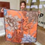 Các mẫu khăn lụa vuông 90*90cm, khăn đa sắc màu