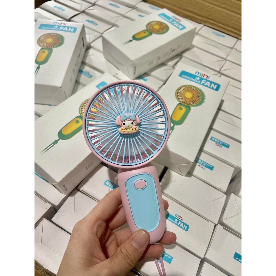 Quạt Tích Điện Mini Bỏ Túi Có Kèm Sticker Siêu Xinh Cho Bé CHIP SU ...