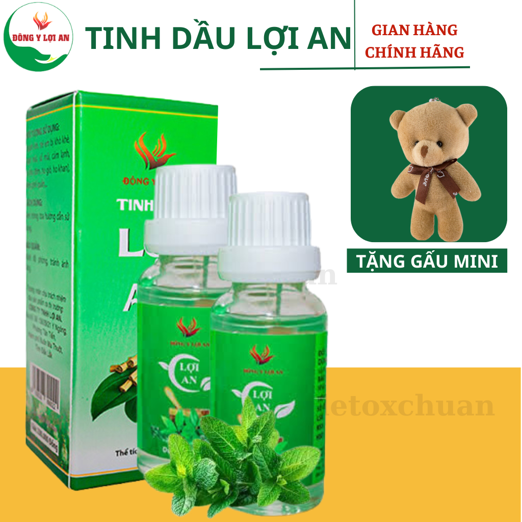 Ảnh Tinh Dầu Lợi An Bôi Ho Sổ Mũi Cho Bé - Date Mới _ Hàng Chuẩn 1