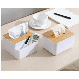 Hộp đựng giấy ăn 3 ngăn cao cấp
