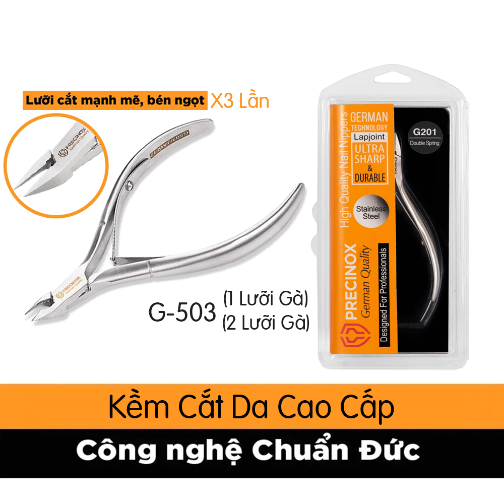 Kềm Inox Cắt Da Precinox G503 1-2 Lưỡi Gà | Shopee Việt Nam