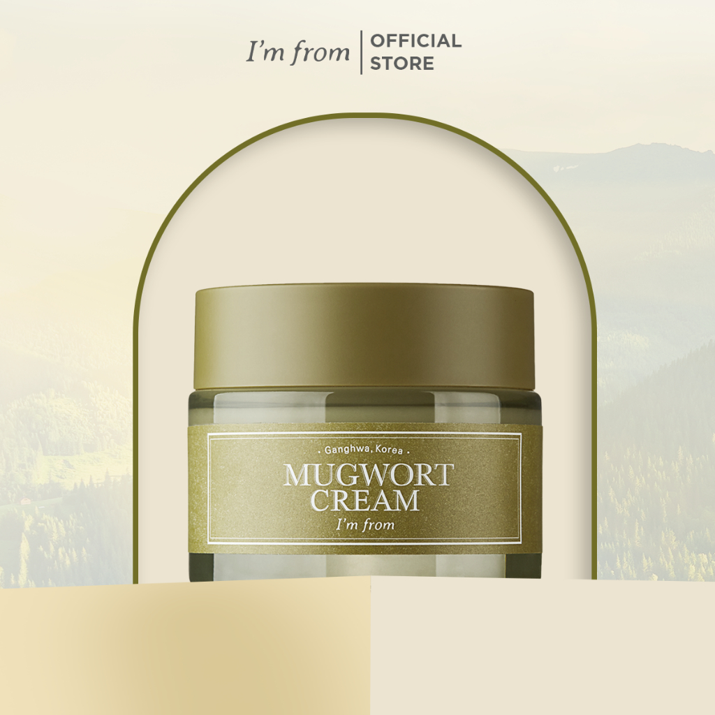 Ảnh Kem dưỡng Ngải Cứu phục hồi, làm dịu cho da mụn I'm from Mugwort Cream 50g 2