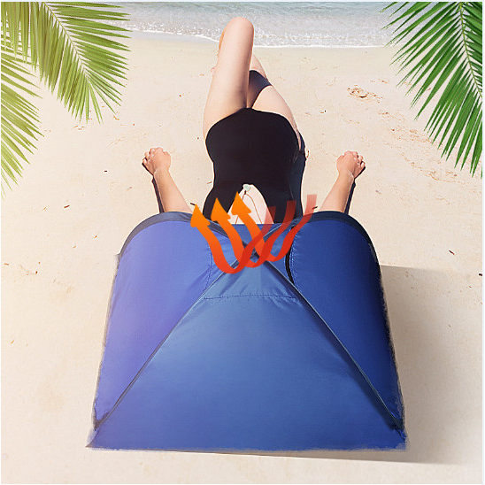 Lều Mặt Dù Lều Cắm Trại Chống Gió Vườn Che Nắng Pop Up Lều Bãi Biển Ngoài Trời Với Giá Đỡ Điện Thoại