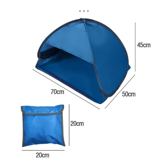 Lều Mặt Dù Lều Cắm Trại Chống Gió Vườn Che Nắng Pop Up Lều Bãi Biển Ngoài Trời Với Giá Đỡ Điện Thoại