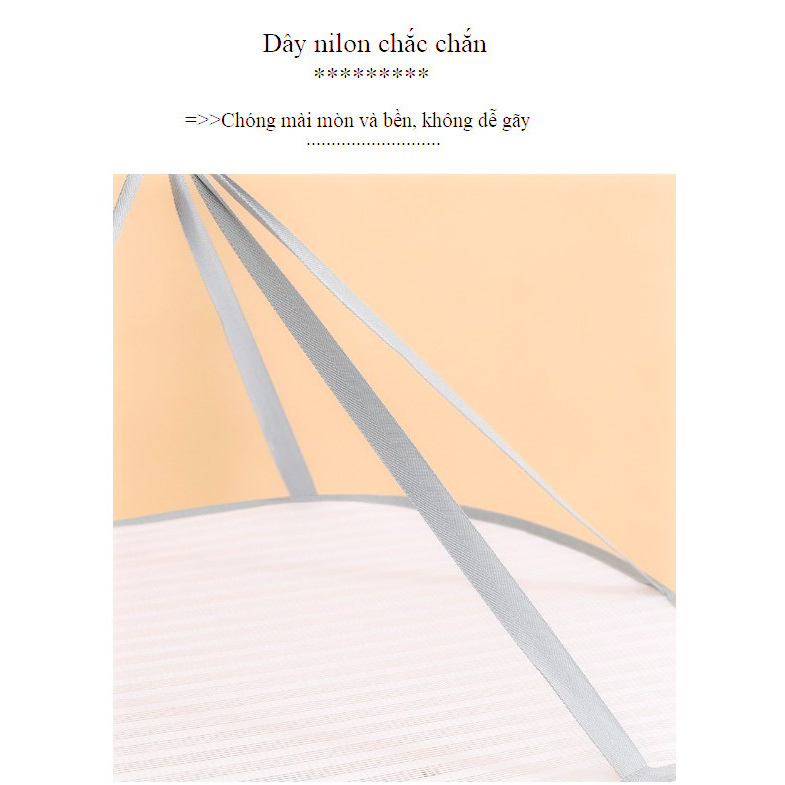 Lồng Phơi Thực Phẩm, Phơi Cá Khô Chống Ruồi Muỗi, Côn Trùng Bằng Vải Lưới Polyester Dễ Dàng Vệ Sinh,Thu Gọn