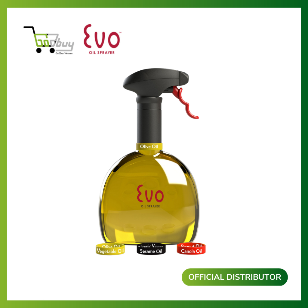 Set 2 bình xịt dầu nhựa PCTG 240ml/chai EVO Oil Sprayer Shopee Việt Nam