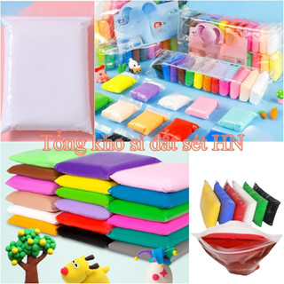 Link tổng - Đất sét siêu nhẹ tự khô 100gr/12/24/36 màu handmade/slime/DIY