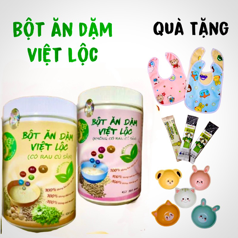 Bột Ăn Dặm Việt Lộc - Giá Tốt, Miễn Phí Vận Chuyển, Đủ Loại | Shopee Việt  Nam