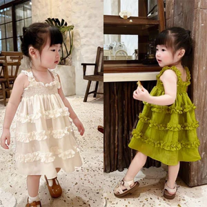 Váy bé gái 2 dây sành điệu TB5 - đầm bé gái cực xinh và sang chảnh TB338 TN354