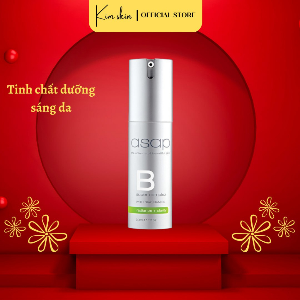 Serum Super B Complex Asap with Niacinamide Làm Đều Màu Da Giảm Mụn Shopee Việt Nam