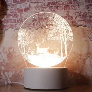 Đèn Ngủ 3D Để Bàn - Đèn Trang Trí Phòng Ngủ (3 Màu )  - Decor đèn trang trí phòng ngủ - Quà tặng dễ thương