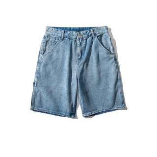 Quần Short Jeans Nam Nữ Unisex Thời Trang quần ống suông from rộng - QSJ010 Quần nam nữ phong cách trẻ trung năng động