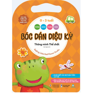 Sách - Bóc Dán Diệu Kỳ ( 0-3 tuổi Thông Minh Toàn Diện ) - ndbooks