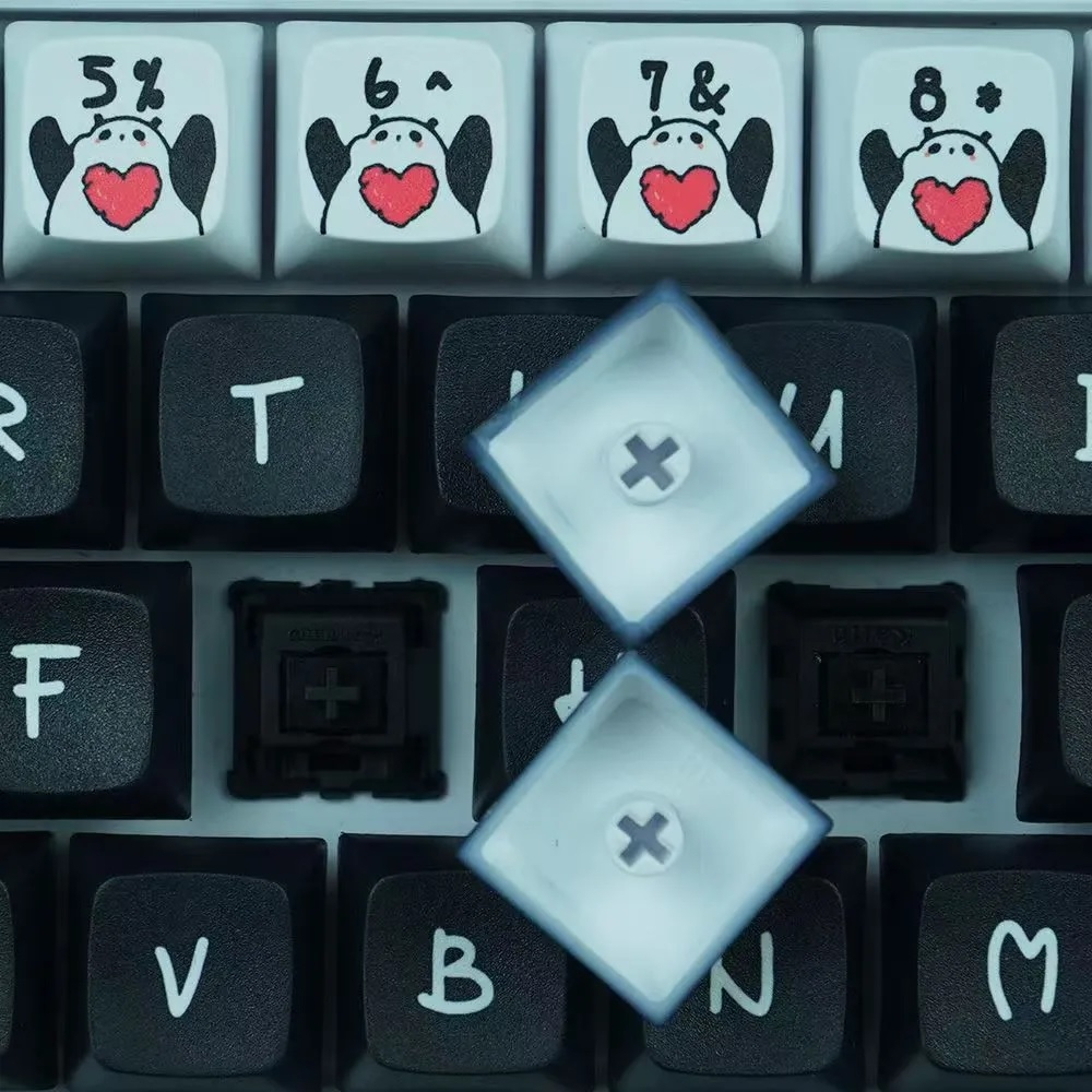 Bộ Keycap XDA PANDA 132 Nút Chất Liệu PBT in Dye Sub | BigBuy360 - bigbuy360.vn