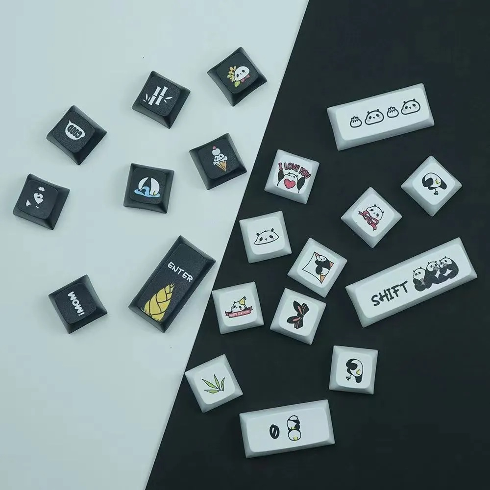 Bộ Keycap XDA PANDA 132 Nút Chất Liệu PBT in Dye Sub | BigBuy360 - bigbuy360.vn